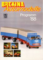 Catalogue BREKINA AUTOMODELLE Programm 1988 HO 1/87 - Duits