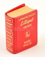 Langenscheidts Lilliput Ordbog: Dansk-Engelsk. Berlin-Schöneberg,(1957),Langenscheidt. Dán és Angol Nyelven. Kiadói Aran - Ohne Zuordnung