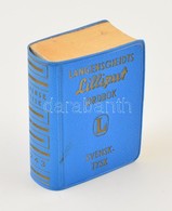 Langenscheidts Lilliput Ordbog: Svensk-Tysk. Berlin-Schöneberg,(1956),Langenscheidt. Svéd és Német Nyelven. Kiadói Arany - Unclassified