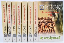 Maurice Druon: Az Elátkozott Királyok I-VII. Fordította Gyáros Erzsébet, Kamocsay Ildikó. Bp.,1999-2000, Európa. Kiadói  - Sin Clasificación