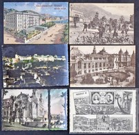 ** * Kb. 230 Db RÉGI Monaco-i Városképes Lap Kis Dobozban: Vegyes Minőség / Cca. 230 Pre-1960 Monaco Town-view Postcards - Unclassified