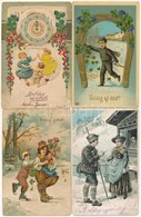 ** * 35 Db Főleg RÉGI Motívumlap Vegyes Minőségben, Sok üdvözlő és Litho / 35 Mostly Pre-1945 Motive Postcards In Mixed  - Unclassified