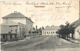 T3 1911 Balatonboglár, Utca, Faragó Sándor üzlete, Mészáros, Hentes (Rb) - Ohne Zuordnung