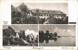 * T2/T3 1949 Balatongyörök, Belügyi üdülő, Villanegyed, Balaton-parti Részlet (fl) - Sin Clasificación