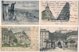** Budapest - 6 Db Régi Képeslap / 6 Pre-1945 Postcards - Sin Clasificación