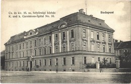 ** T2 Budapest XIII. Cs. és Kir. 16. Számú Helyőrségi Kórház (mai Honvédkórház) / K.u.K. Garnisons-Spital No. 16. - Sin Clasificación