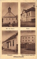 T2 1944 Bükkszenterzsébet, Római Katolikus Templom, Paplak, Községháza, Kovács Tetsvérek Hengermalma - Sin Clasificación
