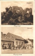 * T2/T3 1933 Drégelypalánk, Drégely Vára, Nagyoroszi, Utca Adler üzletével (EK) - Sin Clasificación