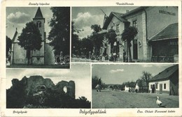 T1/T2 1940 Drégelypalánk, Szondy-kápolna, Vasútállomás, Drégelyvár, Özv. Oblatt Ferencné üzlete és Kiadása - Sin Clasificación