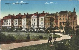 T2/T3 1917 Szeged, Tisza-parti Palotasor. Traub Kiadása - Sin Clasificación