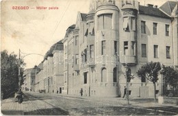 T2/T3 1914 Szeged, Müller Palota. Grünwald Hermann Kiadása (EK) - Sin Clasificación