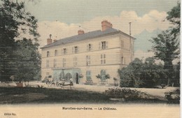 MAROLLES Sur SEINE - Le Château ( Carte Toilée ) - Sonstige & Ohne Zuordnung