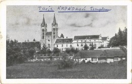 T2/T3 1950 Türje, Premontrei Prépostság Árpád-kori Temploma és Rendháza (kis Szakadás / Small Tear) - Sin Clasificación