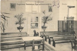 T2 1916 Gyergyószentmiklós, Gheorgheni; Fogarassy Tanintézet, Óvoda, Belső, Magyar Zászló / School Interior, Kindergarte - Sin Clasificación