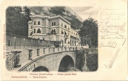 T2 1905 Herkulesfürdő, Baile Herculane;  Ferenc József Udvar / Franz Josefs Hof / Spa - Sin Clasificación