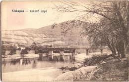 T2/T3 1915 Kiskapus, Kleinkopisch, Copsa Mica; Küküllő Folyó és Híd / Tarnava River And Bridge (EK) - Sin Clasificación