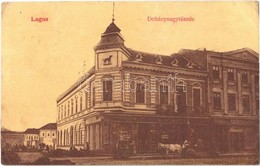 T3/T4 1917 Lugos, Lugoj; Dohánynagytőzsde, Németh és S. József üzlete / Tobaccy Shop. W.L. (?) 321. Berecz J.  (r) - Sin Clasificación