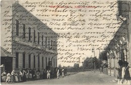 T2 1915 Marosillye, Ilia;  Központi Szálloda. Weisz János Kiadása / Hotel, Street View - Sin Clasificación