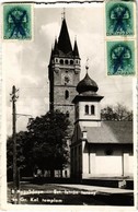 T2/T3 1941 Nagybánya, Baia Mare; Szent István Torony és Görögkeleti Templom / Clock Tower And Greek Orthodox Church - Sin Clasificación