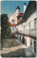 T3 Nagyszeben, Hermannstadt, Sibiu; Városháza Udvara / Curtea Primariei / Rathaushof / Courtyard Of The Town Hall  (kopo - Sin Clasificación