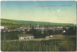 * T2/T3 Székelykeresztúr, Kristur, Cristuru Secuiesc; Látkép A Vasútállomással / General View With Railway Station - Sin Clasificación