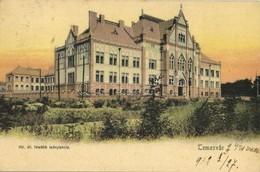 T2/T3 1912 Temesvár, Timisoara; Kir. áll. Felsőbb Leányiskola / Girl School - Sin Clasificación