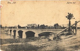 T3/T4 1918 Érsekújvár, Nové Zámky; Nyitra Híd / Nitra River Bridge (EM) - Otros & Sin Clasificación