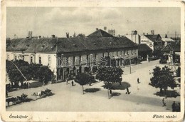 * T3 1942 Érsekújvár, Nové Zámky; Fő Tér / Main Square (Rb) - Sonstige & Ohne Zuordnung