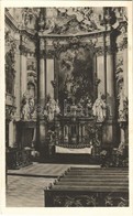 * T2/T3 Jászó, Jászóvár, Jasov; A Premontrei Kanonokok Prépostsága, A Székesegyház Főoltára / Church, Interior, Main Alt - Otros & Sin Clasificación