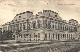 T2/T3 1913 Kassa, Kosice; Állami Felső Ipariskola / Industrial School (kis Szakadás / Small Tear) - Otros & Sin Clasificación