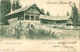 T2 1905 Lőcse, Levoca; Vinna Vadászház. Latzin János Kiadása / Hunting Lodge - Otros & Sin Clasificación