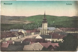 T4 Mecenzéf, Metzenzéf, Metzenseifen, Medzev; Látkép, Templom / General View, Church (EM) - Otros & Sin Clasificación