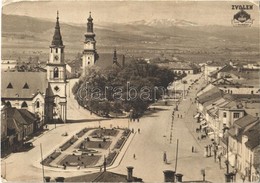 T2/T3 1938 Zólyom, Zvolen; Látkép / General View (14,8 Cm X 10,4 Cm) (Rb) - Otros & Sin Clasificación