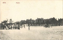 T2/T3 1914 Ada, Piactér, Utca, Zsinagóga. Király Béla Kiadása / Marketplace, Street View, Synagogue (EK) - Unclassified
