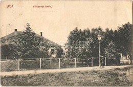 T2/T3 1913 Ada, Földmíves Iskola. Király Béla Kiadása /  Agricultural Farmer School (EB) - Unclassified