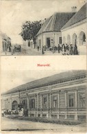 T2/T3 1910 Marót, Morovic; Híd Utca, Marko Rosenberg üzlete / Street View, Shop Of Rosenberg (EB) - Sin Clasificación