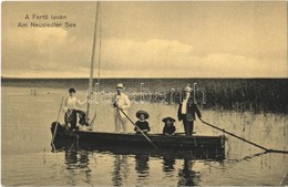 ** T2/T3 Nezsider, Neusiedl Am See; Fertő Tó, Társaság Vitorlás Csónakkal. Horváth J. Könyvnyomdája Kiadása / Am Neusied - Ohne Zuordnung