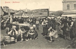 ** T2 Bosnien Marktscene / Bosnian Market Scene, Vendors, Folklore - Other & Unclassified