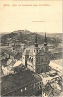 ** T2/T3 Brno, Brünn; Blick Vom Rathausturm Gegen Den Spielberg, Dominikanerkirche / View From The Town Hall Tower, Chur - Otros & Sin Clasificación