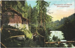 T2 Krkonose, Riesengebirge; Mummelfall Mit Baude / Waterfall - Otros & Sin Clasificación