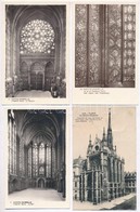 ** Paris, Sainte Chapelle - 4 Pre-1945 Unused Postcards - Sonstige & Ohne Zuordnung