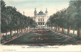 ** T1/T2 Monte-Carlo, Casino Et Jardins / The Casino And The Garden - Sonstige & Ohne Zuordnung