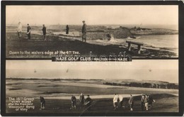 T2/T3 Walton-on-the-Naze, Naze Golf Club, Down To The Waters Edge At The 4th Tee, The 16th Green 'Vimy Ridge' After The  - Andere & Zonder Classificatie