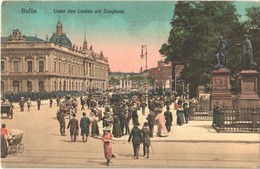 T2 1911 Berlin, Unter Den Linden Mit Zeughaus / Street - Sin Clasificación