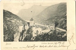 T2/T3 1904 Bolzano, Bozen (Südtirol); Schloss Karneia / Castle - Otros & Sin Clasificación