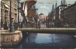 * T2/T3 1913 Trieste, Trieszt, Trst; Canale / Canal, Sailing Vessels (EK) - Otros & Sin Clasificación