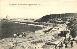 ** T2 Irkutsk, Construction Of Railways, Railroad In Glazkov Suburb. Scherer, Nabholz & Co. - Sonstige & Ohne Zuordnung