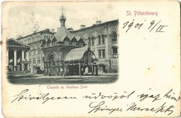 * T3 1901 Saint Petersburg, Sankt-Peterburg, St. Petersbourg; Chapelle Du Gostinny Dvor / Chapel  (Rb) - Otros & Sin Clasificación