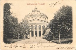 T2/T3 1903 Bucharest, Bucuresti; Ateneul Roman / Romanian Athenaeum (EB) - Otros & Sin Clasificación