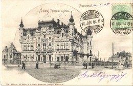 T2/T3 1904 Bucharest, Bucuresci, Bucuresti; Palatul Printului Sturza /  Palace. TCV Card (EK) - Otros & Sin Clasificación